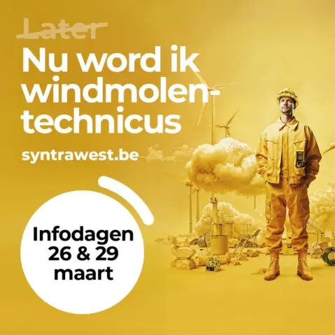 Syntra West infodagen 26 & 29 maart 2025